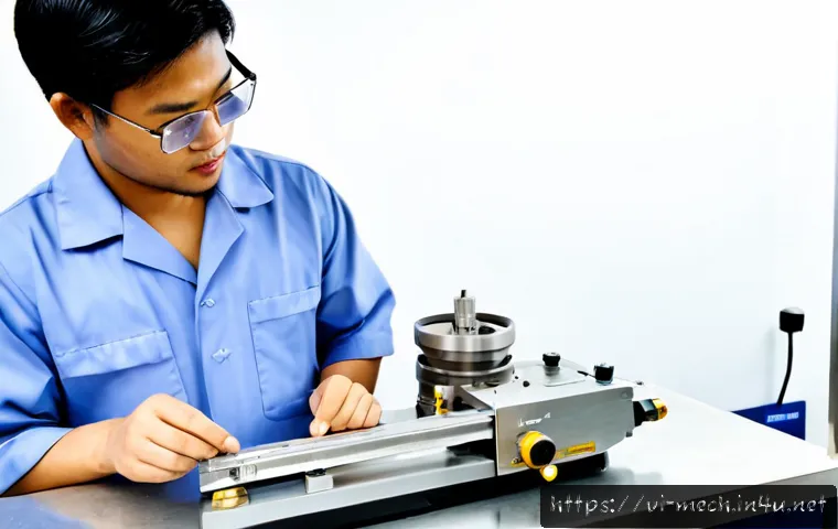 기계공학 합금 - Photorealistic mechanical engineering laboratory scene, neatly arranged alloy test specimens in stai...